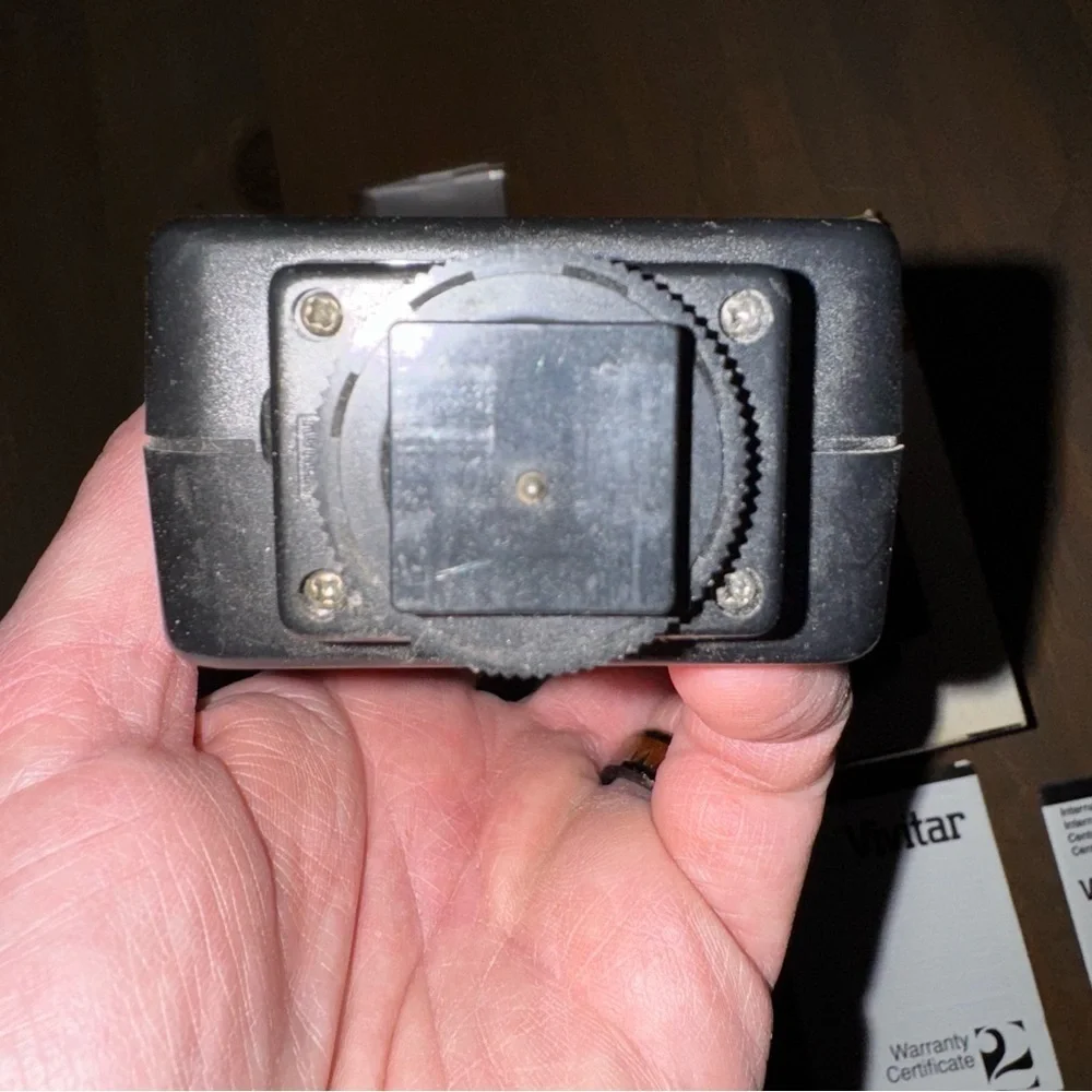 Vtg Vivitar Auto Thyristor 2800 Shoe Mount Flash Working W/ Filters, Box, Manual